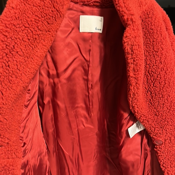 Aritzia Wilfred Free Sherpa Coat - Picture 4 of 5